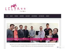 Tablet Screenshot of lilyroo.org